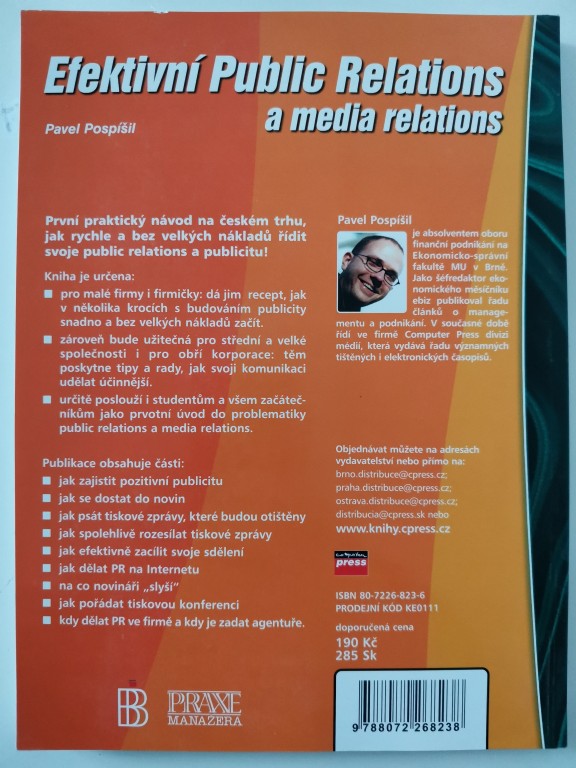 Obrázek Efektivní public relations a media realtions