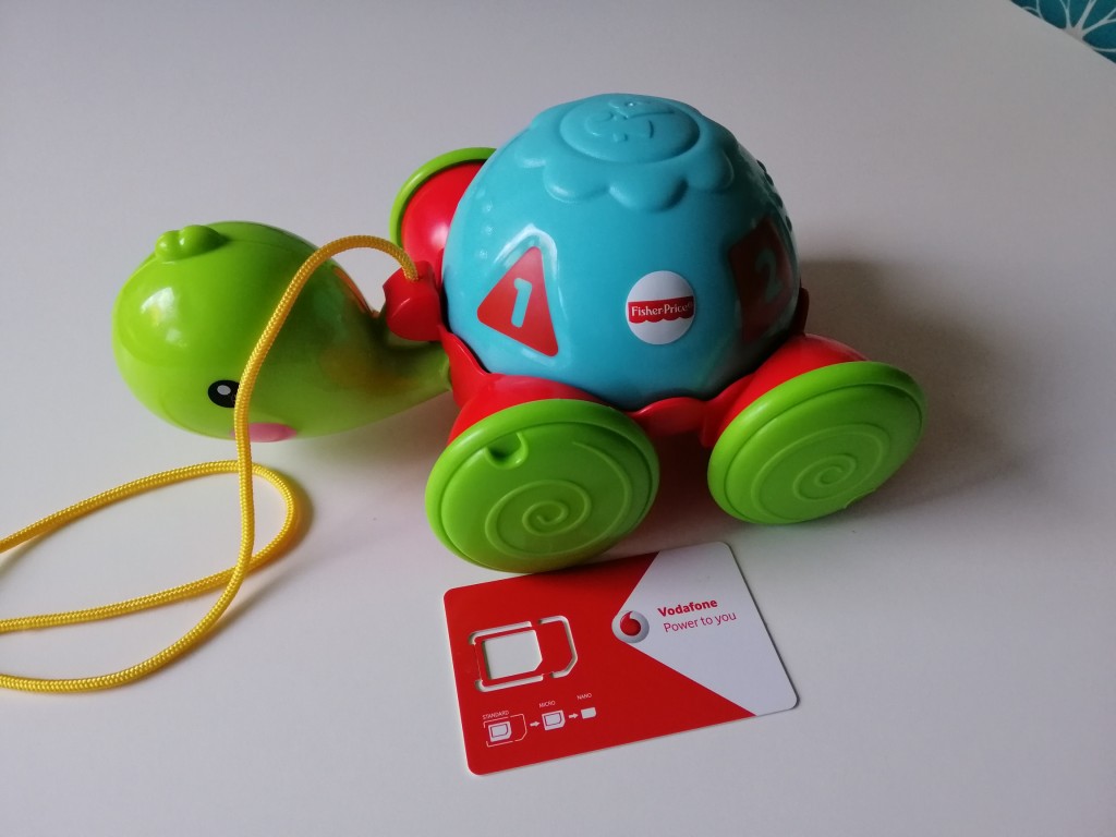 Obrázek Fisher Price želva na tahání pro malé děti 22 cm